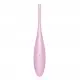 Satisfyer Twirling Joy стимулятор клітора, 18х3.4 см (рожевий)