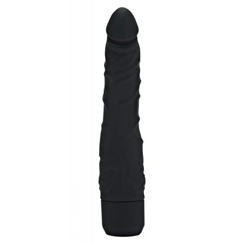 Get Real Classic Slim - Силіконовий вібратор, 21x4 см, (чорний)