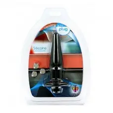 Anal Plug Silicone Black Small - Анальная вибропробка, 12,7 см (черный)