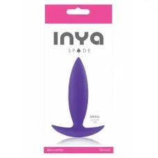 Ns Novelties Inya Spades Small анальна пробка, 10х2.5 см (фіолетовий)