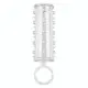 CalExotics Sensation Enhancer - рельефная насадка с открытой головкой, 11,5х2,5 см (прозрачный)