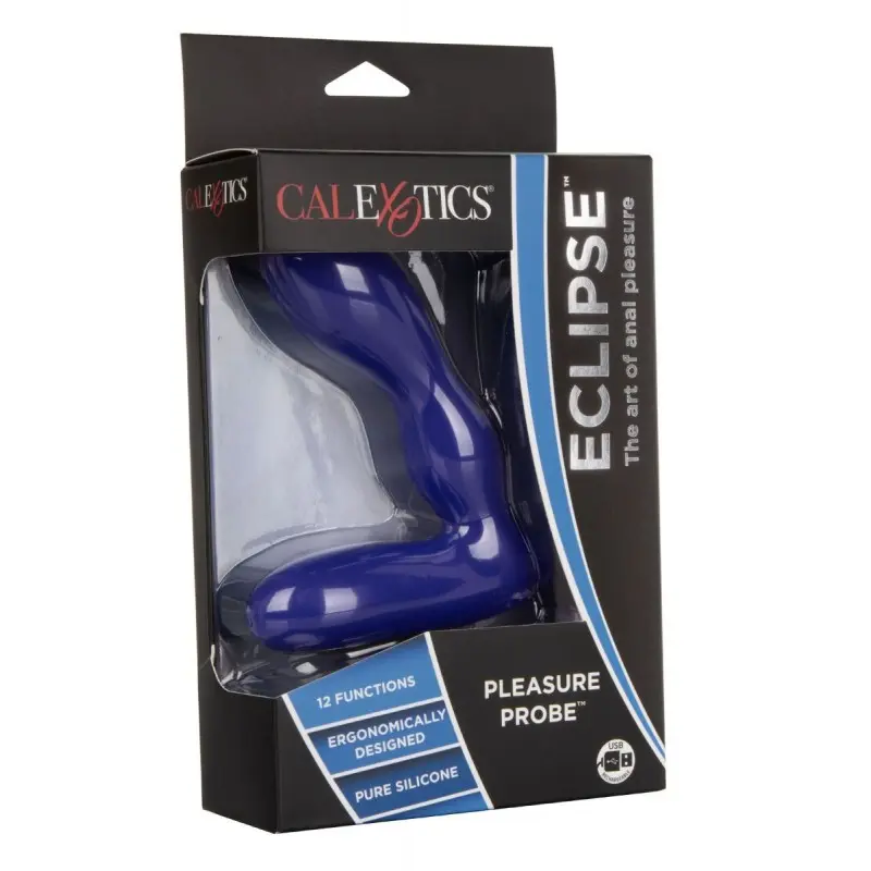 California Exotic Novelties Wireless Pleasure Probe Blue - Анальний вібратор, 13 см