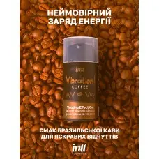 Intt Vibration Coffee - Рідкий вібратор зі смаком кави, 15 мл