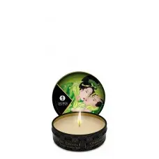 Shunga Massage Candle - Массажная свеча с ароматом зелёного чая, 30 мл