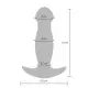TOYJOY Pulse Vibr Plug - Анальная вибропробка, 14,5 см (синий)