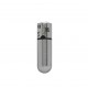 Вибропуля PowerBullet First-Class Bullet 2.5″ with Key Chain Pouch, Silver, 9 режимов вибрации