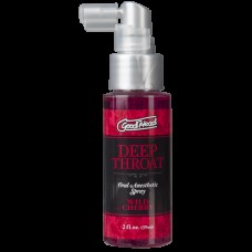 Спрей для мінету Doc Johnson GoodHead DeepThroat Spray - Wild Cherry 59 мл для глибокого мінету