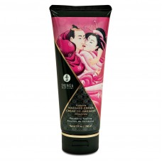 Їстівний масажний крем Shunga Kissable Massage Cream – Raspberry Feeling (200 мл)