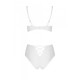 Эротический комплект с рисунком Passion LOVELIA BIKINI S/M, white