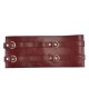 Кожаный пояс для бондажа Liebe Seele Wine Red Waist Cuff L Size