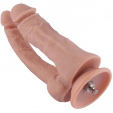 Подвійний фалоімітатор Hismith 9.8" Double Penetrator Silicone Dildo