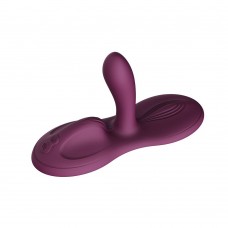 Sit-on-top смарт-вібратор Zalo – Flora Smart Vibrating Pad Velvet Purple, 9 моторів