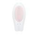 Смарт-вибратор для пар Satisfyer Double Joy White с широким клиторальным стимулятором