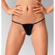 Жіночі трусики XS-2XL з силіконовою анальною пробкою Art Sex - Sexy Panties plug size L Black