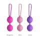 Вагінальні кульки Adrien Lastic Geisha Lastic Balls Mini Magenta (S), діаметр 3,4 см, вага 85 г