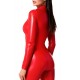 Комбинезон Noir Handmade F353 Red powerwetlook overall - M