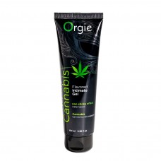 Лубрикант на водной основе Orgie Lube Tube Cannabis, 100 мл, съедобный, с маслом семян конопли