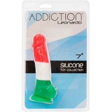Кольоровий фалоімітатор ADDICTION - LEONARDO - 7 