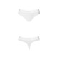 Трусики-бразиліана з бавовни Passion PS005 PANTIES XL, white