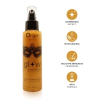 Масло-шиммер для тела Orgie – Glow Shimmering Body Oil (110 мл), чувственный аромат, увлажнение