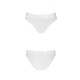 Трусики з прозорою вставкою Passion PS006 PANTIES M, white