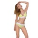 Спортивный топ с двойными бретелями Passion PS007 TOP M, yellow