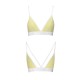 Спортивный топ с двойными бретелями Passion PS007 TOP M, yellow