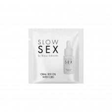 Пробник Bijoux Indiscrets Sachette Oral CBD - SLOW SEX