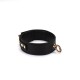 Нашийник з повідцем Liebe Seele Black Organosilicon Collar with Leash