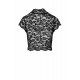 Топ Noir Handmade F303 Essence lace top with high collar - XL