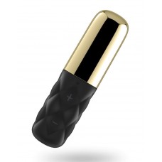 Потужний мінівібратор Satisfyer Sparkling Darling Gold зі знімним ковпачком, 16 режимів роботи