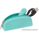 Сумка для хранения секс-игрушек PowerBullet - Silicone Storage Zippered Bag Teal