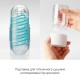 Мастурбатор Tenga Spinner 04 Pixel Cool Edition з пружною стимулювальною спіраллю всередині