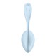 Виброяйцо Satisfyer Smooth Petal Connect App Light Blue