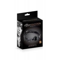 Кляп Fetish Tentation Premium Leather gag with stiff ball