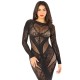 Сукня Leg Avenue Lace and Net Bodycon Gown One Size, Black