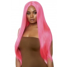 Перука Leg Avenue 33″ Long straight center part wig neon pink