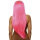 Парик Leg Avenue 33″ Long straight center part wig neon pink