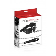 Нашийник з повідцем Fetish Tentation Ring and Leash