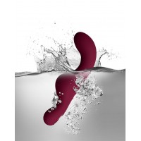 Універсальний sit-on-top вібратор Rocks Off Ruby Glow Blush, пульт ДК Універсальний sit-on-top вібратор Rocks Off Ruby Glow Blush, пульт ДК