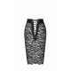 Спідниця Noir Handmade F302 Ambivalence lace up midi skirt - S