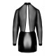 Платье Noir Handmade F348 Powerwetlook and tulle dress - XXL