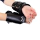 Манжеты для подвеса за руки Art of Sex – Kinky Hand Cuffs For Suspension, черные, натуральная кожа