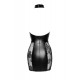 Сукня Noir Handmade F238 Short tulle dress with powerwetlook inserts - L