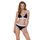 Спортивний топ з подвійними бретелями Passion PS007 TOP L, navy blue