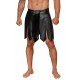 Чоловіча спідниця гладіатора Noir Handmade H053 Eco leather men's gladiator skirt - S