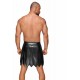 Чоловіча спідниця гладіатора Noir Handmade H053 Eco leather men's gladiator skirt - S