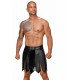 Чоловіча спідниця гладіатора Noir Handmade H053 Eco leather men's gladiator skirt - S