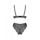 Комплект Passion AMBERLY SET black L/XL