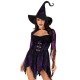 Костюм відьми Leg Avenue Mystical Witch S, сукня, капелюх